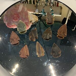 Set of Stone Arrowheads
